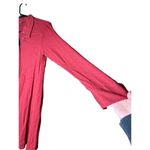Free People  Red Polka Dot Button Dow Shirt Dress Size L Photo 3