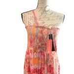 Tribal jean size XL multicolor long dress Orange Photo 7