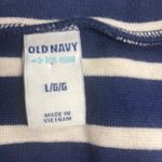 Old Navy  Blue & White‎ Striped Nautical Dress Size Large Photo 6
