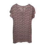 Pink Animal Print‎ Mini Dress Small Sleeveless Soft Knit Cheetah Y2K Casual Photo 4