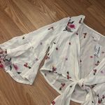 Lost + Wander  Senorita Floral Crop Top Size Medium Photo 10