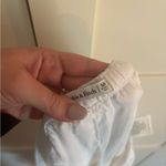 Abercrombie & Fitch  Straight Linen-Blend Pull-On Pant in white Size M Regular Photo 4