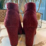 Cape Robbin  Peep Toe Bootie Red Fur Photo 5