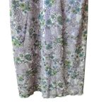 Xhilaration Y2K  Empire Waist Sequin Lace Trim Pastel Floral Dress Sz Juniors L Photo 6