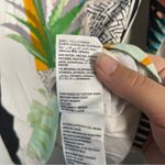 Bebe New all over printed top haut motif long sleeve bedazzled size small Photo 5