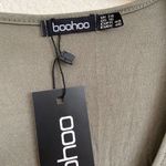 Boo Hoo Bodysuit Plus Size Plunge Khaki Size 16 NWT Photo 2