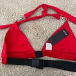 Nasty Gal Red Buckle Top Photo 3