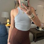 Girlfriend Collective Brown Biker Shorts Photo 1