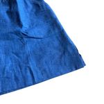 Quantum Sportswear Vintage Denim Floral Skort Skirt Athletic Casual Size Medium Blue Photo 2