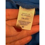 LNA  Blue‎ Low Rise Cropped Zippered Ankle Leggings Size M Photo 8