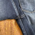 KanCan High Rise Ripped Distressed Cropped Jean Stretch Dark Wash Size 31/14 Blue Photo 6