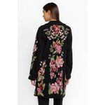 Johnny Was $585 NWT  Embroidery Sequin Floral Blazer Size L Sweater Coat Photo 2