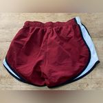 Nike  Dri Fit Women’s Sz S Maroon/Black/White Athletic Shorts Photo 1