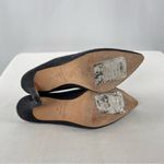 Bettye Muller Bettye‎ Muller Wool Heeled Mules in Dark Grey Size 6 Photo 5