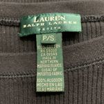 Ralph Lauren Lauren Maxi Ribbed Monogram Black Dress Size Petite Small Photo 7