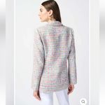 Joseph Ribkoff Multi Blazer - size 8Women's Multicolor Tweed Blazer Photo 2