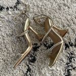 Tony Bianco  Shy Gold Nappa Metallic Heels Photo 7