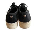 Michael Kors  Boerum Black MK Silver Logo Platform Sneaker, Sz 6 Photo 7