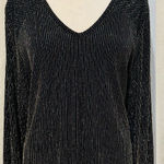 st. john's bay Notations Women Long Sleeve Holiday Metallic Relaxed 3X Bundle of 2 Many Brands Photo 0