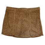 Aerie  Corduroy Mini Skirt Light. Brown Size XS NWT Photo 4