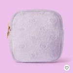 Target Stoney Clover Lane x  Purple Heart Terry Cloth Pouch Photo 0