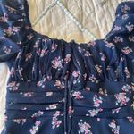 B Darlin B.Darlin Navy Blue Corset Dress Photo 2