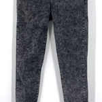 Jalate Jeans Women's Slim Fit Tapered Leg Skinny Denim Black Acid Wash Size 7 Photo 0