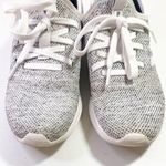 Adidas Cloudfoam Pure White/Black Tennis Shoe Photo 2