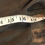 NWT Beautiful olive tunic hi low blouse ties QEW Green Size XS Photo 15