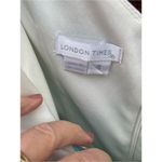 London Times  size 4 tropical satin faux wrap dress Photo 3
