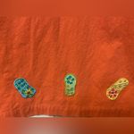 Jane Ashley VTG Casual Lifestyle Cotton Midi Dress Large Flip Flop Coral Resort Photo 6