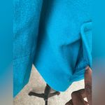 Relativity Blue Wool Vintage Boxy Blazer Double Breasted Size Small Photo 3