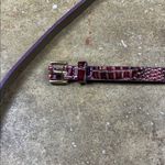 J.Crew Elegant Purple snake print Women's Belt
Size: Medium Photo 1