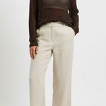 Chico's 100% Cotton Open Knit Sweater Brown Size 2 M L Beach Cover Layer Top Photo 0