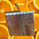 Born Shoes Women's Brown Leather Suede Knee High Boots Buckle Detail Size 7.5W Photo 6