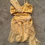 Gold Dance Costume Size L Photo 2
