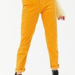 Urban Outfitters BDG Size 24 Pants Corduroy Mom High Waisted Straight Leg Golden Photo 0