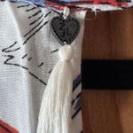 Z & L Floral Maxi Dress Kimono Sleeve V Neck Bohemian Resort Casual M White Size M Photo 9