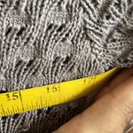 Elle Vintage Brown Crochet Cardigan Y2K 2000s Boho Cottagecore Retro XS Photo 4