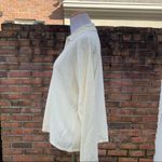 Parisian Vintage Cream  Works Acrylic Embroidered Sweater Y2K 90s Photo 3