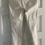 Abercrombie & Fitch White Denim Jeggings Photo 1