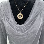 Deletta  cowl neck knit blouse Photo 1