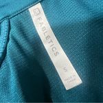 Fabletics Kimmy Jacket Baltic Teal Full Zip size small thimb holes breathable Photo 3