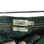 Faherty Women’s Endless Corduroy Pants in Dark Emerald Size 27 Green Photo 8