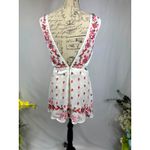 Raga Vanora Keyhole Embroidered Side Cut Outs Open Back Tunic S Photo 15