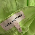Mara Hoffman  Marella Bright Green Pants Size 2 Photo 4