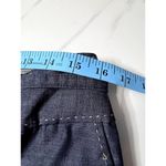 Loft Ann Taylor Petite Wide Leg Denim Work Pants Contrast Stitching CorpCore 10p Photo 9