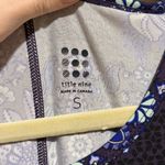 Title Nine  Dream Purple Dress Half Sleeve Floral Paisley Size Small Active Photo 2