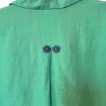 Habitat Tunic Top Green 100% Linen Preshrunk USA XL Minimalist Casual Coastal Photo 6
