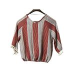 Lavender Field  Boho Shirt Size Small Peasant Preppy Party Vacation Concert‎ Photo 1